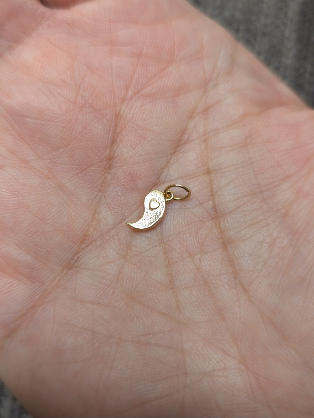 Foe & Dear 14k Solid Gold Yin Yang Charm Pendant
